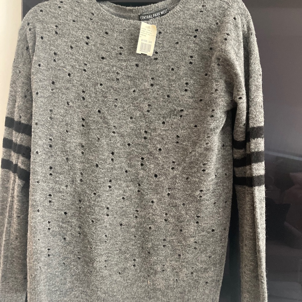 Cashmere Grey Sweater- Never worn